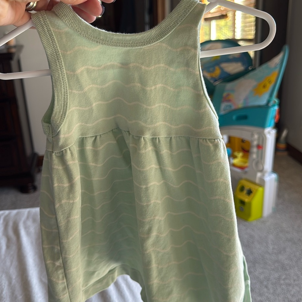 Cute green dress